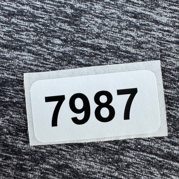 Lululemon Heathered Black Run Back On Track Pullover Hoodie Slim Fit Size 10 - Picture 15 of 15